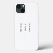 Create Your Own white  Case-Mate iPhoneケース (裏面)