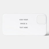 Create Your Own white  Case-Mate iPhoneケース (裏面 (横))