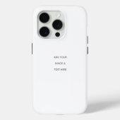 Create Your Own white  Case-Mate iPhoneケース (裏面)