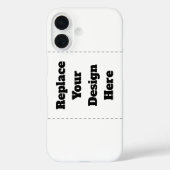 Create Your Own white  Case-Mate iPhoneケース (裏面)