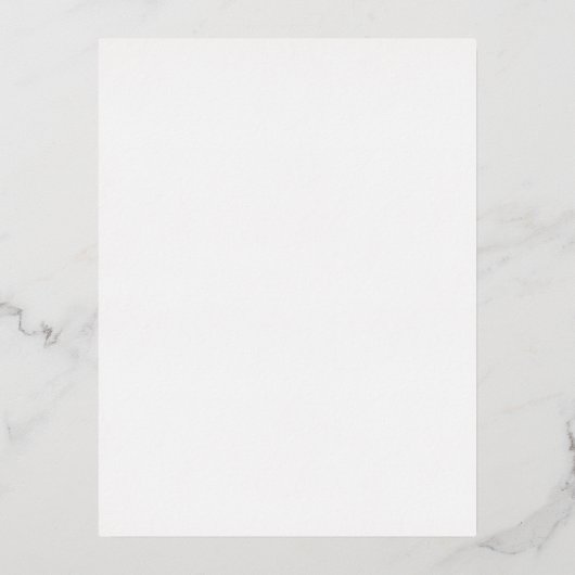Create Your Own White custom 箔シーズンポストカード (正面)