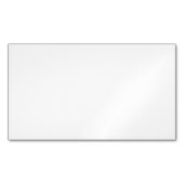 Create Your Own White Custom personalized マグネット名刺 (正面)