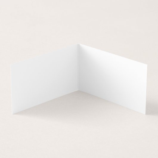 Create Your Own White Custom personalized 名刺 (内部)