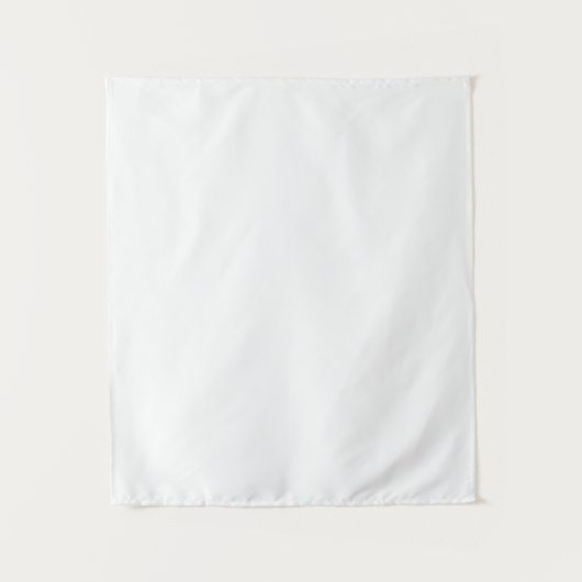 Create Your Own white custom wedding Tapestry タペストリー (正面)