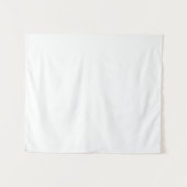 Create Your Own white custom wedding Tapestry タペストリー (正面(横))