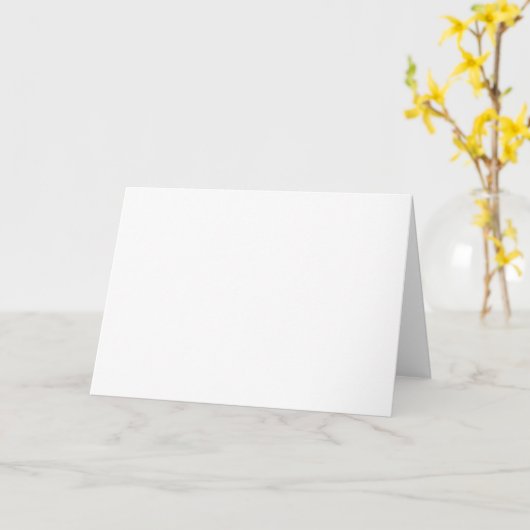 Create Your Own white get well card カード (黄色い花)