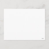  Create Your Own white holiday cards  シーズンポストカード (裏面)