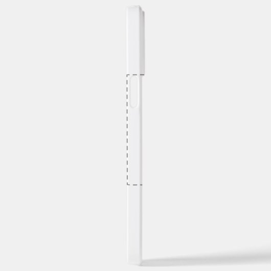 Create Your Own white  iPhoneケース (右側面)