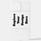 Create Your Own white  iPhoneケース (裏面)