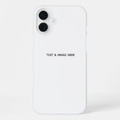 Create Your Own white iPhoneケース (裏面)