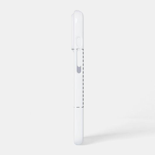 Create Your Own white  iPhoneケース (左側面)