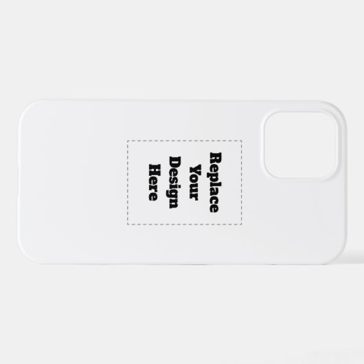 Create Your Own white  iPhoneケース (裏面横)