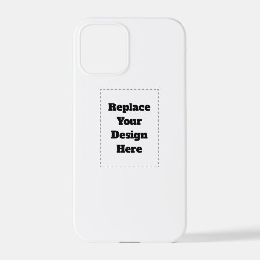 Create Your Own white  iPhoneケース (裏面)