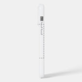 Create Your Own white  iPhoneケース (左側面)