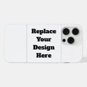 Create Your Own white  iPhoneケース (裏面横)