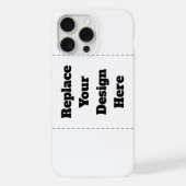 Create Your Own white  iPhoneケース (裏面)