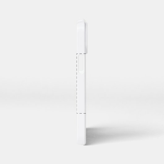 Create Your Own white  iPhoneケース (右側面)