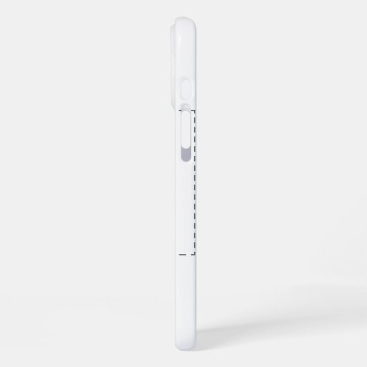 Create Your Own white  iPhoneケース (左側面)