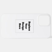 Create Your Own white  iPhoneケース (裏面横)