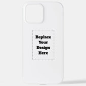 Create Your Own white  iPhoneケース (裏面)