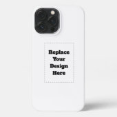 Create Your Own white  iPhoneケース (裏面)