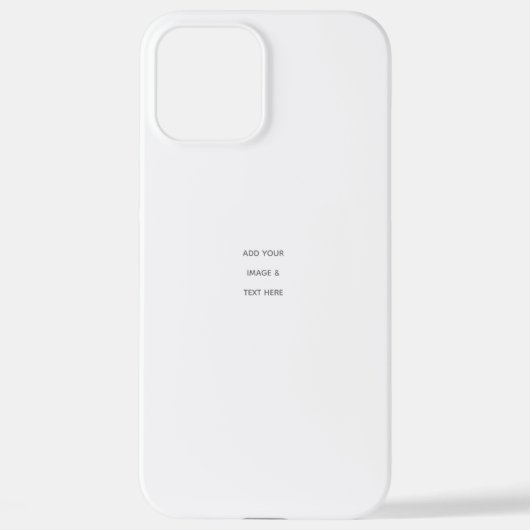 Create Your Own white  iPhoneケース (裏面)