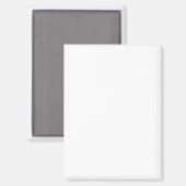 Create your own white Magnet マグネット (正面/裏面)