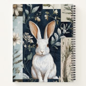 Create Your Own White Rabbit Botanical ノートブック (裏面)