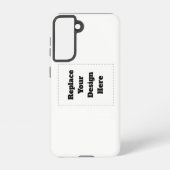 Create Your Own white  Samsung Galaxyケース (裏面)