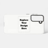 Create Your Own white  Samsung Galaxyケース (裏面横)