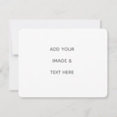 Create Your Own white  Save The Date セーブザデート (正面)