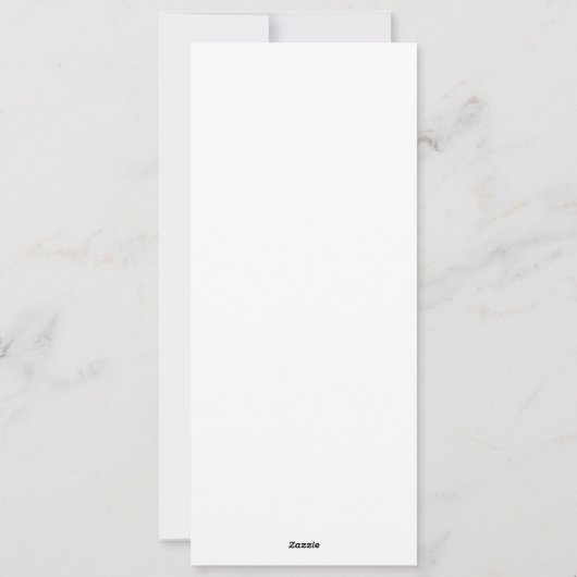 Create Your Own white simple シーズンカード (裏面)