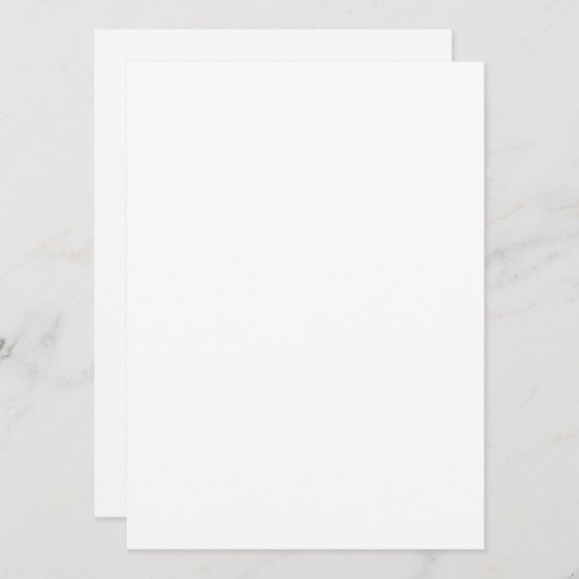 Create Your Own white simple シーズンカード (正面/裏面)