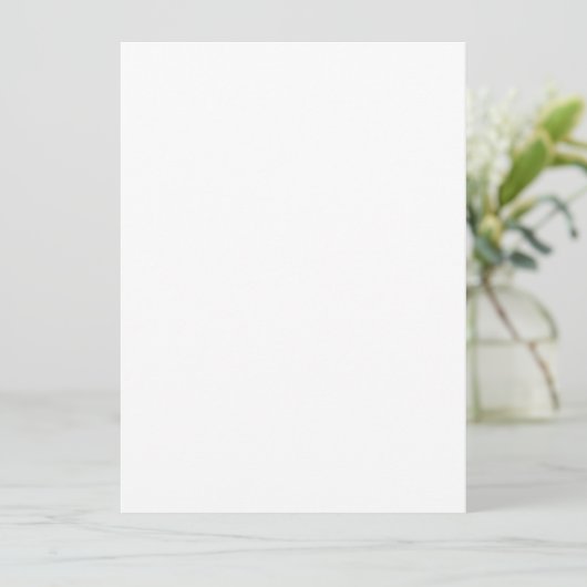 Create Your Own white simple シーズンカード (スタンド正面)