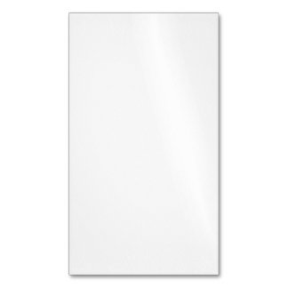 Create Your Own white simple マグネット名刺