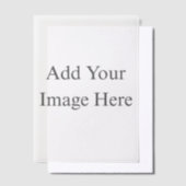 Create Your Own white Vellum Overlay ベラム紙招待状 (オフセット)