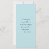 Create Your Own Wiley Red Fox Bookmark Card (裏面)