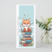 Create Your Own Wiley Red Fox Bookmark Card (スタンド正面)
