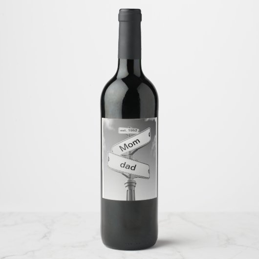 create your own wine labels ワインラベル (正面)
