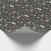 Create Your Own Witchy Crystals Herbs Candles ラッピングペーパー (角)