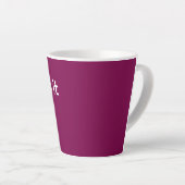 Create Your Promotional Mug Giveaway カフェラテマグ (右アングル)