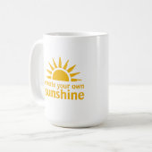 Create Your Sunshine Mug  コーヒーマグカップ (正面左)
