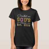 Created in God's Image Established 2009 Tシャツ (正面)