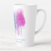 Created to Be a Crown (Isaiah 62:3) Latte Mug カフェラテマグ (右)
