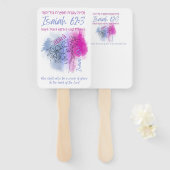 Created to be God's Crown (Isaiah 62:3) Hand Fans ハンドファン (正面&裏面)