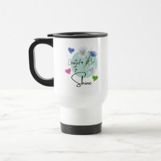Created to Shine Christian Travel Mug - Matthew 5: トラベルマグ