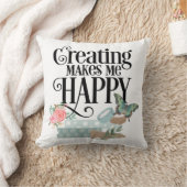 Creating Me Happy装飾用クッション クッション (ブランケット)