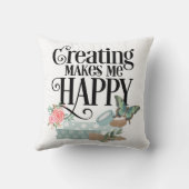 Creating Me Happy装飾用クッション クッション (裏面)