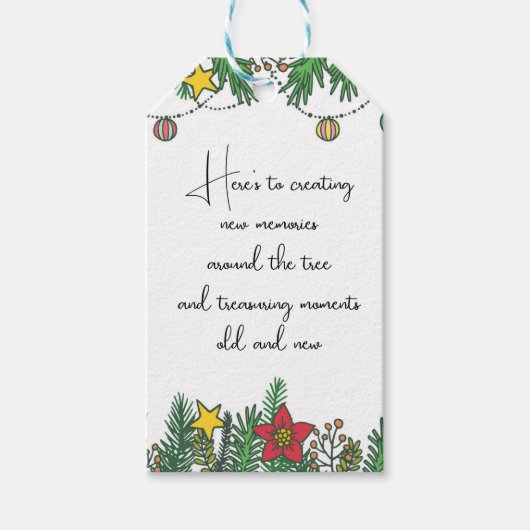 Creating Memories Around The Tree ギフトタグ (正面)