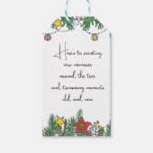 Creating Memories Around The Tree ギフトタグ (正面)